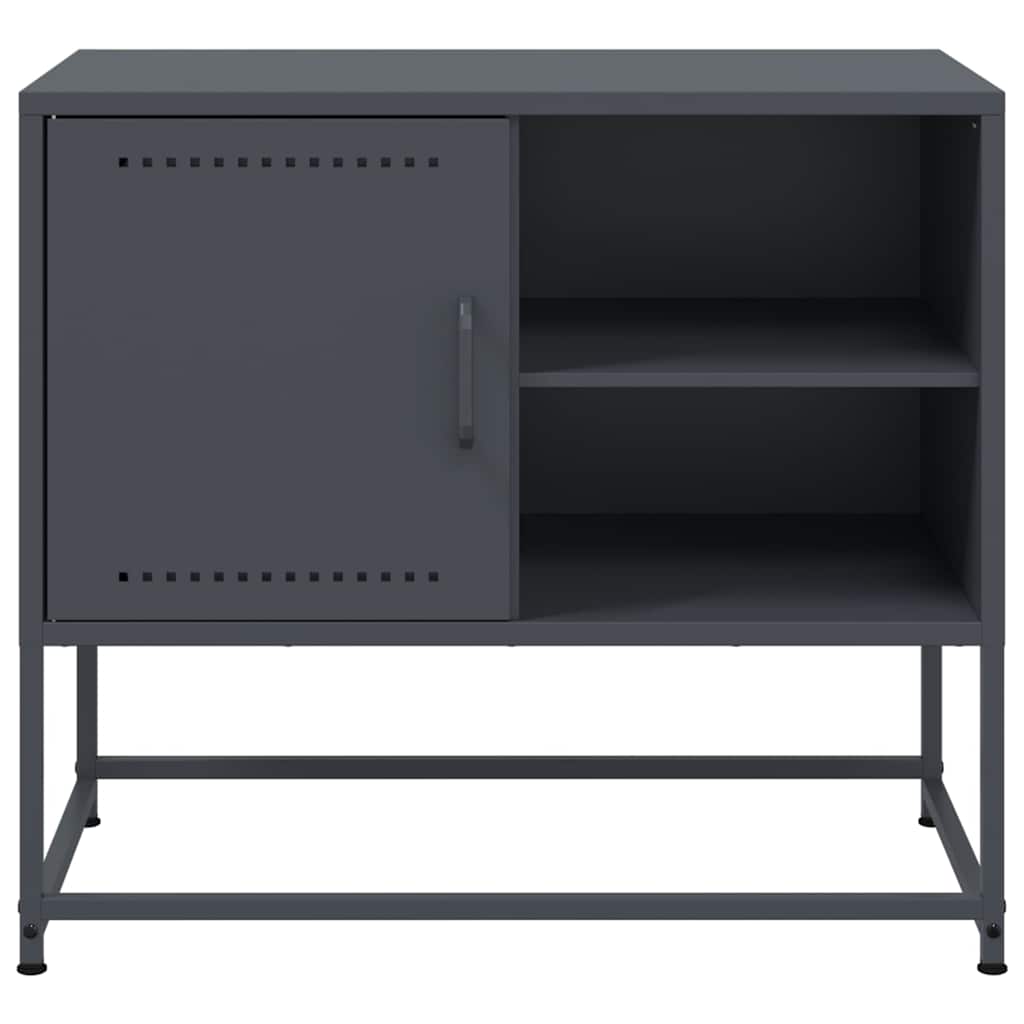 Móvel de TV 68x39x60,5 cm aço antracite