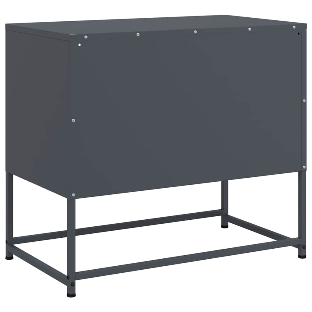 Móvel de TV 68x39x60,5 cm aço antracite