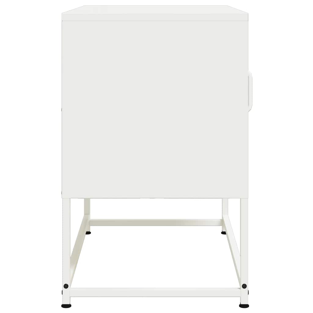 Móvel de TV 68x39x60,5 cm aço branco