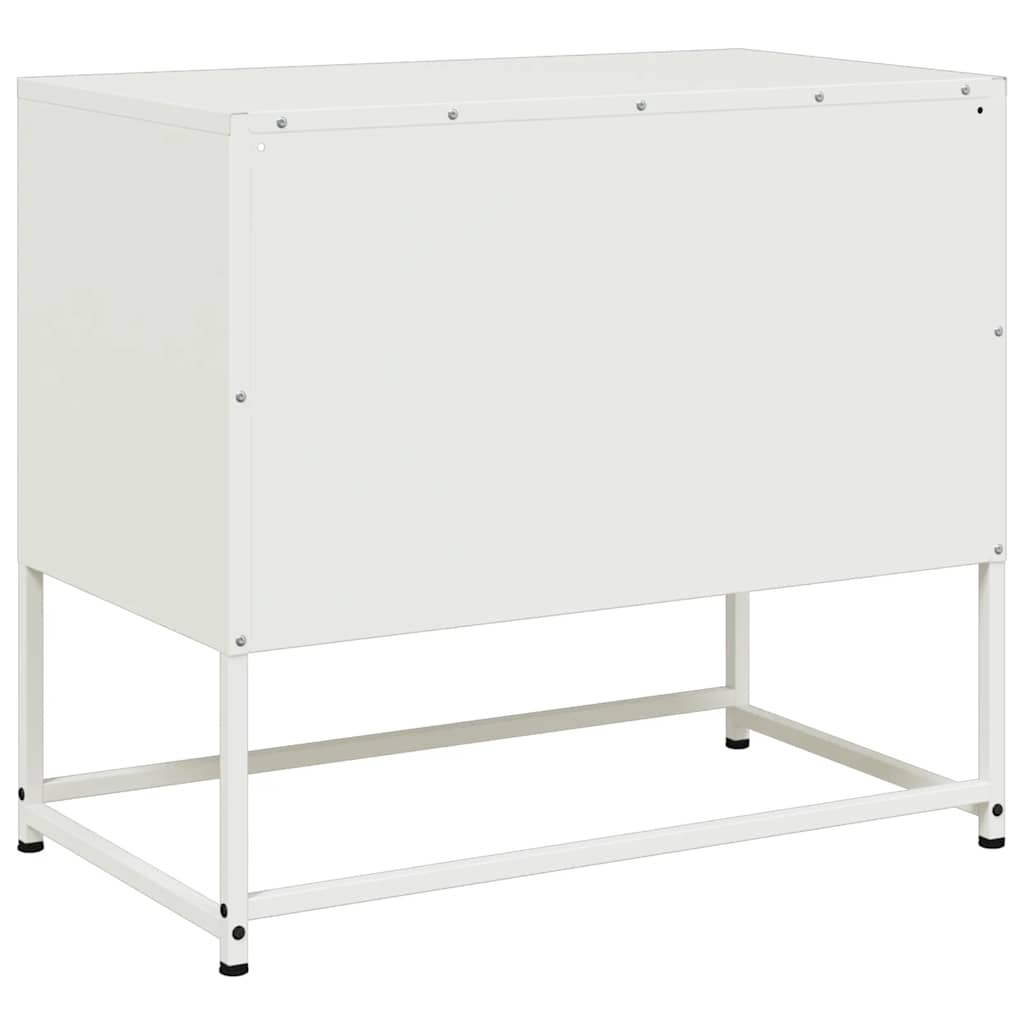 Móvel de TV 68x39x60,5 cm aço branco