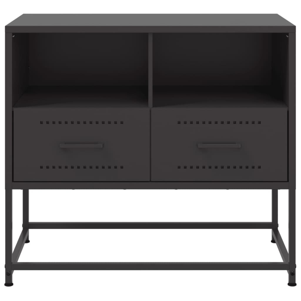 Móvel de TV 68x39x60,5 cm aço preto