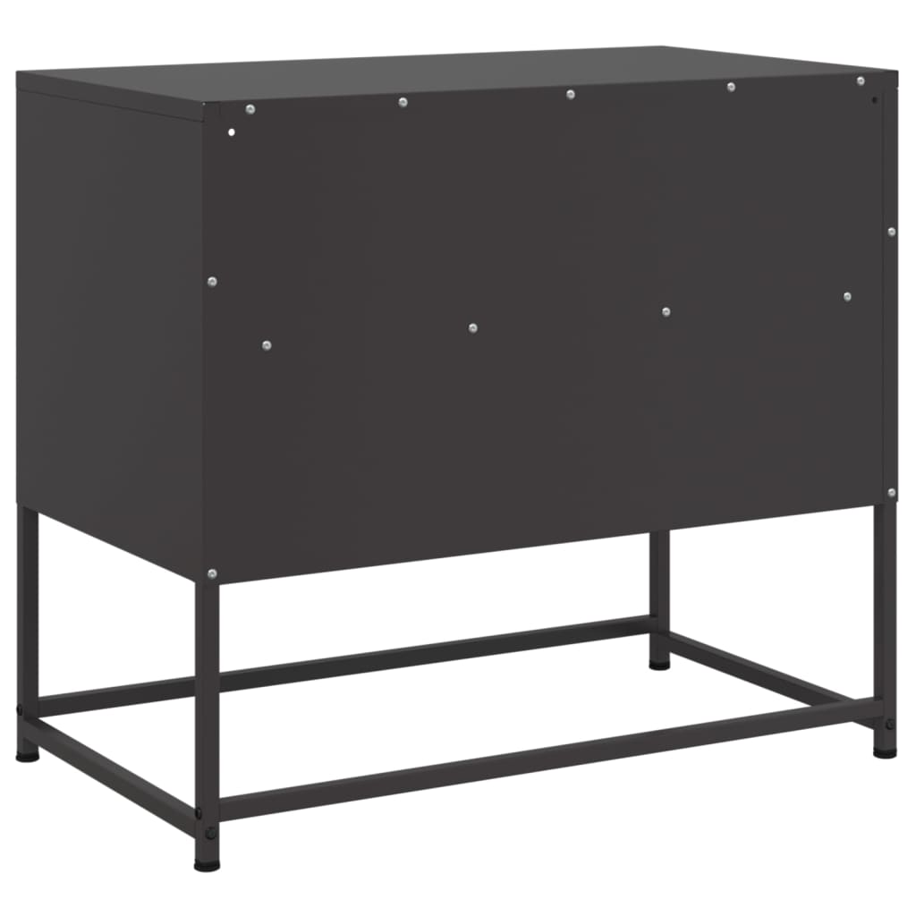 Móvel de TV 68x39x60,5 cm aço preto