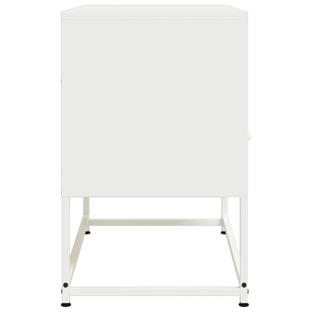 Móvel de TV 68x39x60,5 cm aço branco