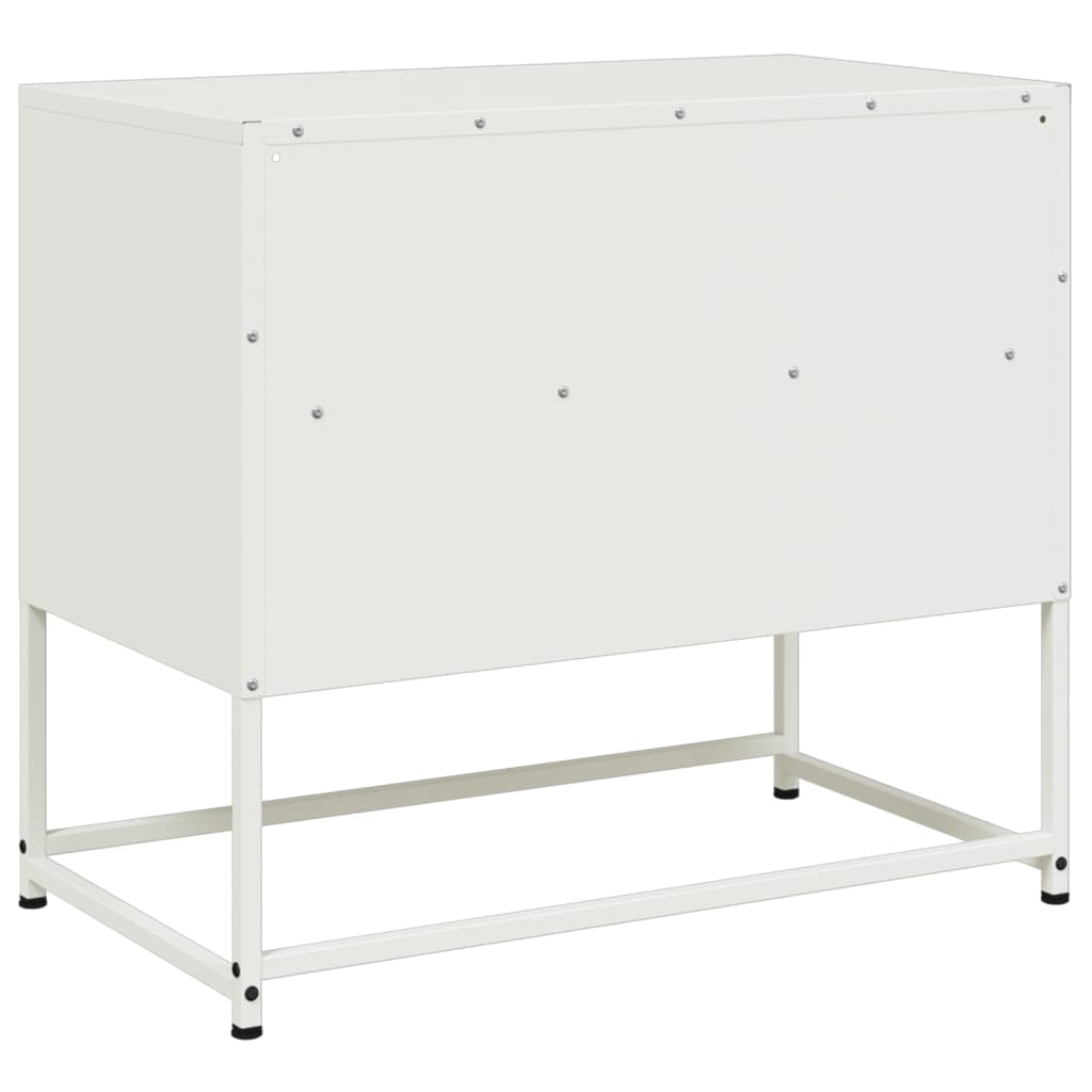 Móvel de TV 68x39x60,5 cm aço branco