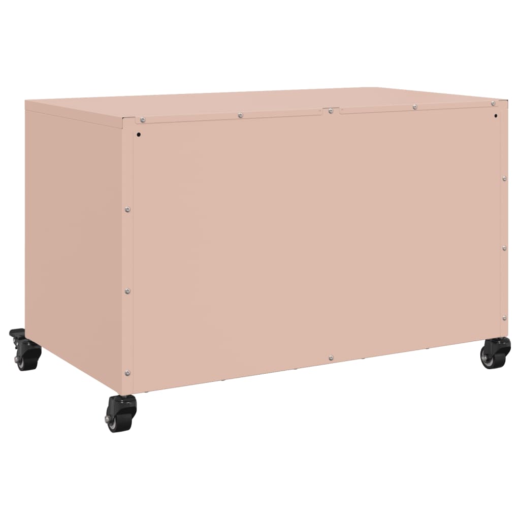 Móvel de TV 68x39x43,5 cm aço rosa