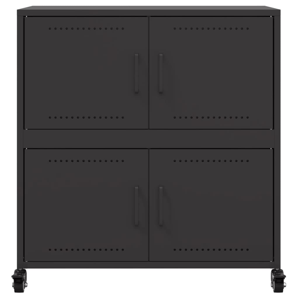 Aparador 68x39x72 cm aço preto