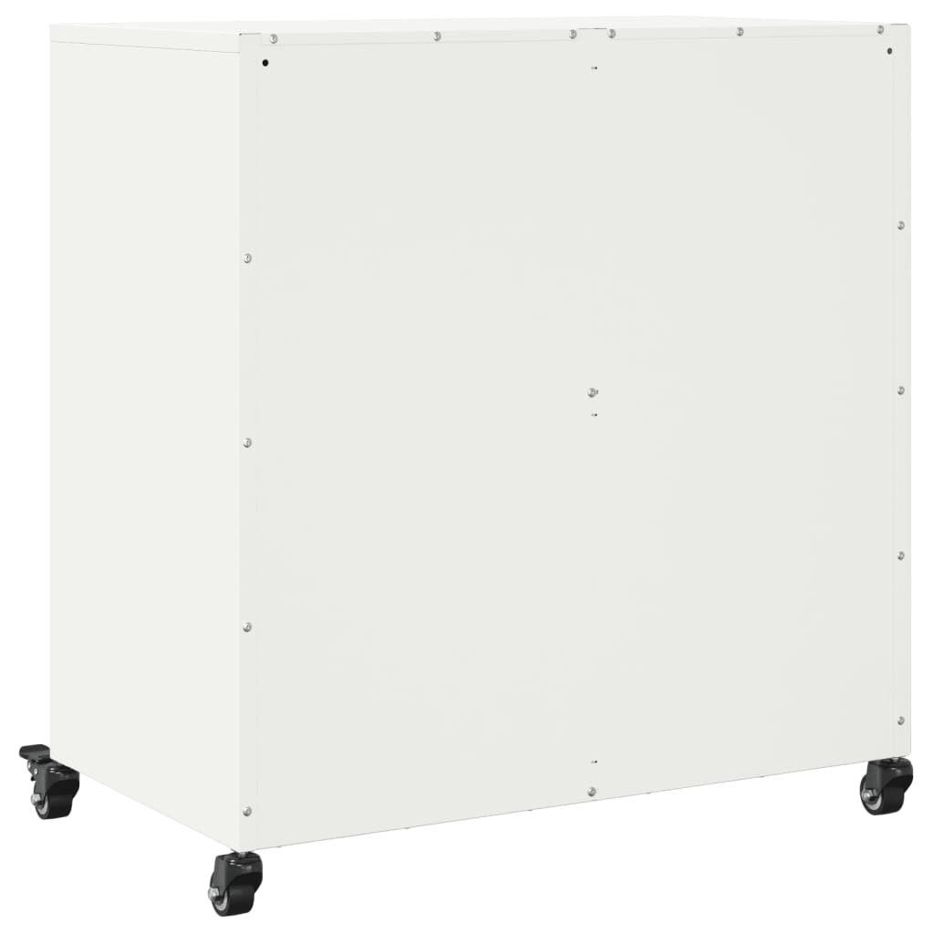 Aparador 68x39x72 cm aço branco