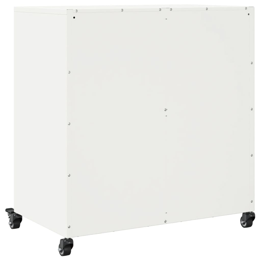 Aparador 68x39x72 cm aço branco