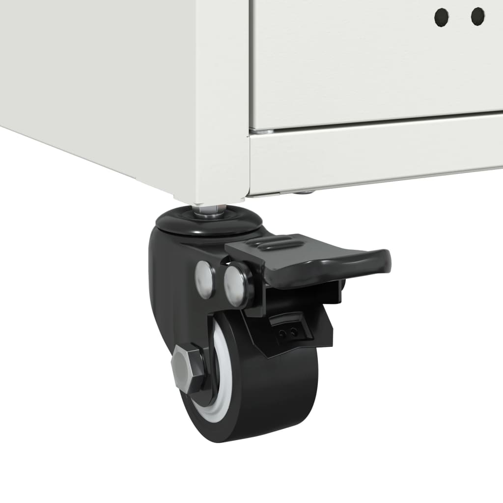 Aparador 68x39x72 cm aço branco