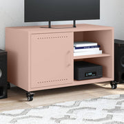 Móvel de TV 68x39x43,5 cm aço rosa