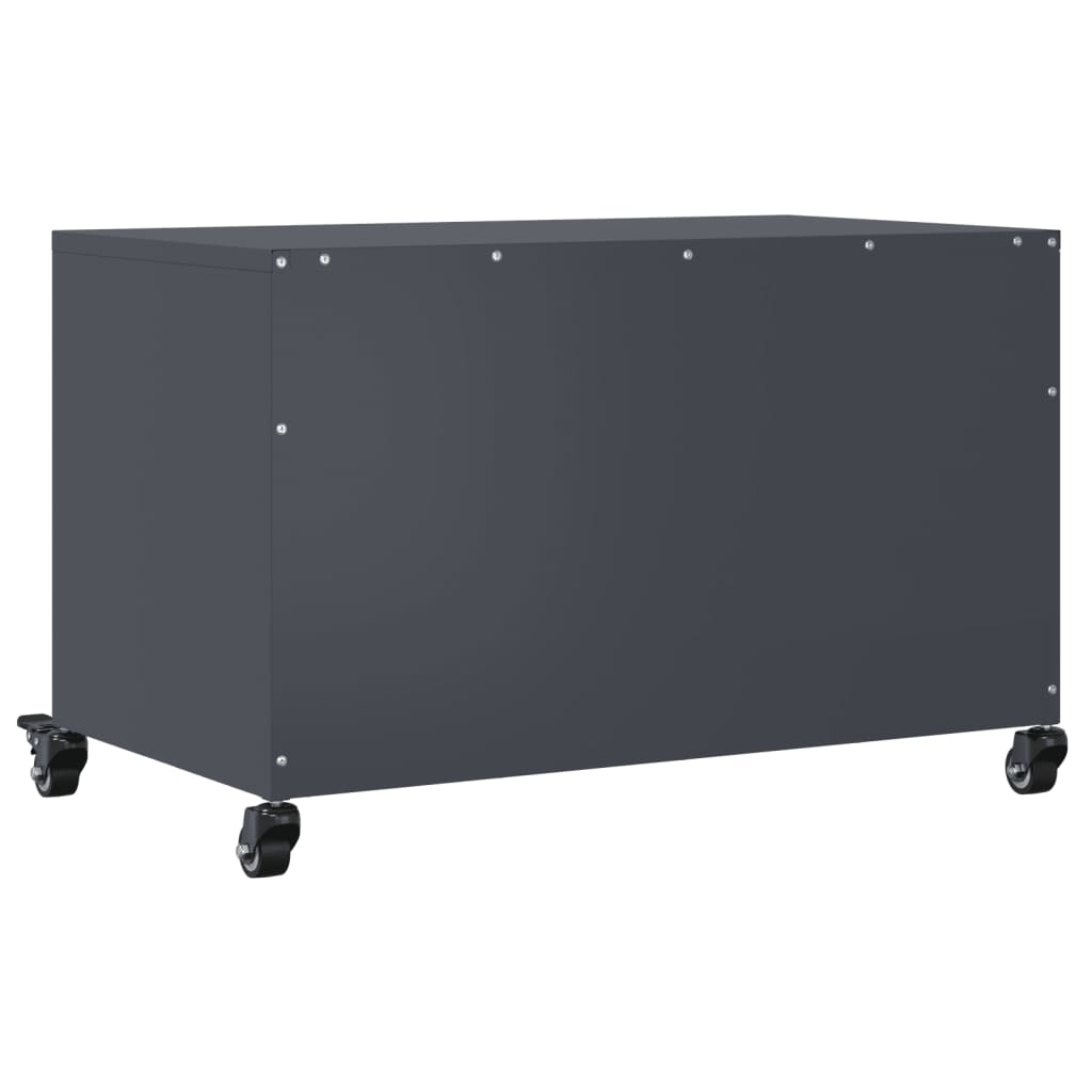 Móvel de TV 68x39x43,5 cm aço antracite