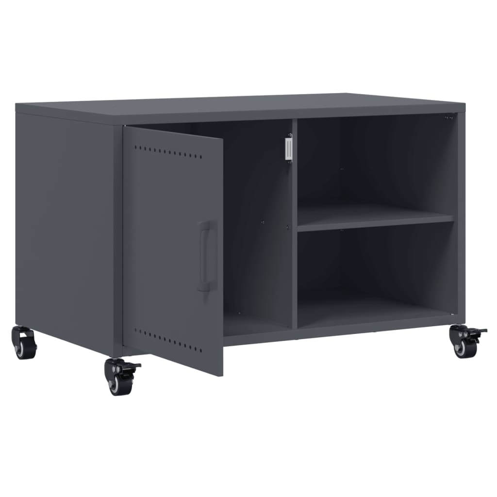 Móvel de TV 68x39x43,5 cm aço antracite