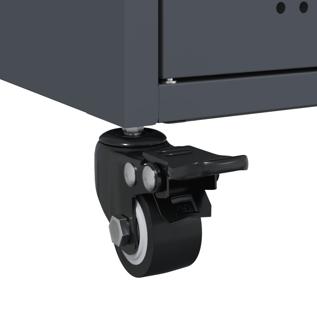 Aparador 100,5x39x72 cm aço antracite