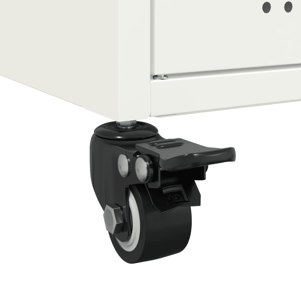 Aparador 100,5x39x72 cm aço branco