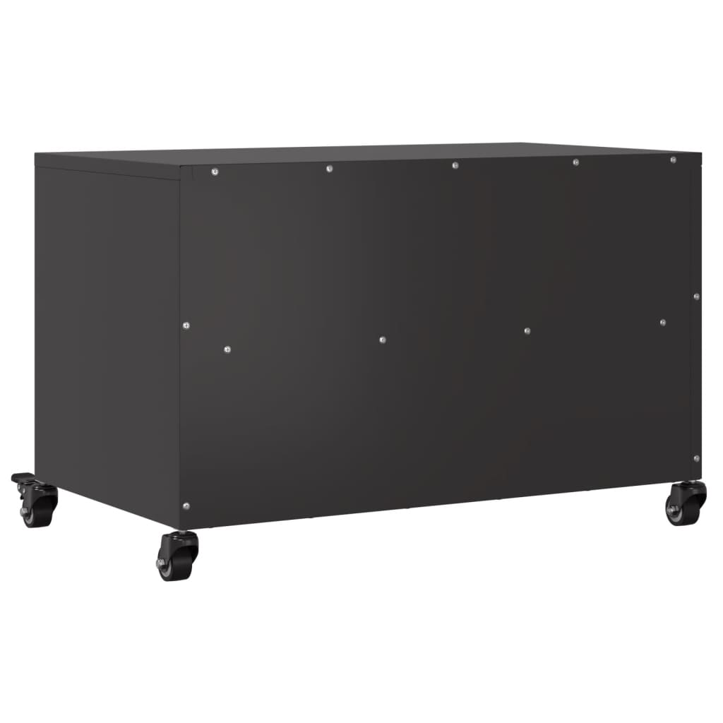 Móvel de TV 68x39x43,5 cm aço preto
