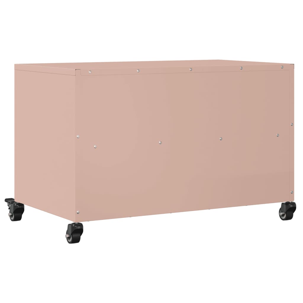 Móvel de TV 68x39x43,5 cm aço rosa