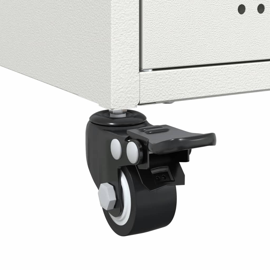 Aparador 100,5x39x72 cm aço branco