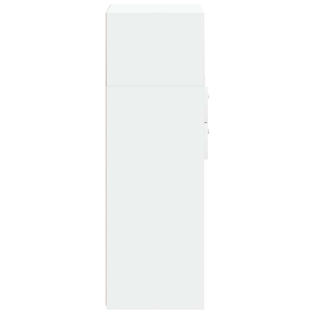 Armário alto 50x42,5x124 cm derivados de madeira branco