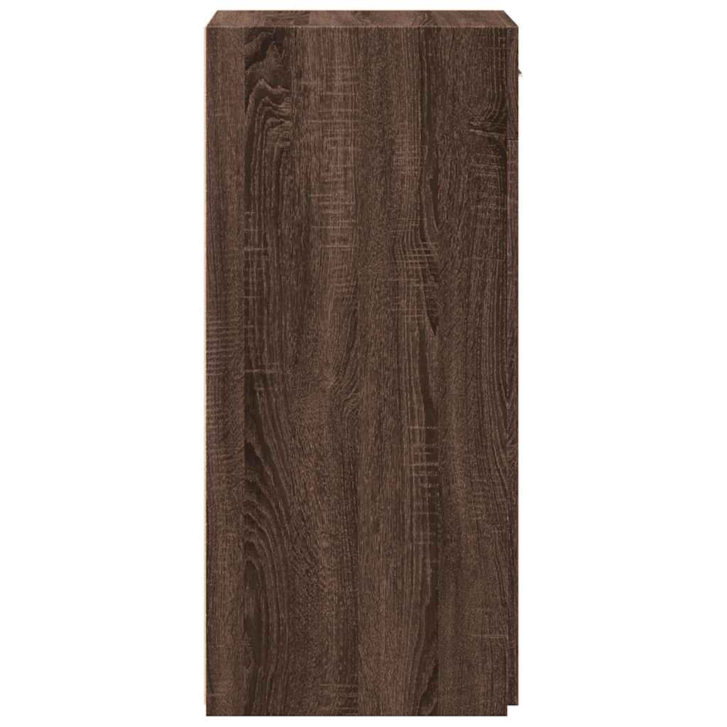 Aparador 45x42,5x93 cm derivados de madeira carvalho castanho