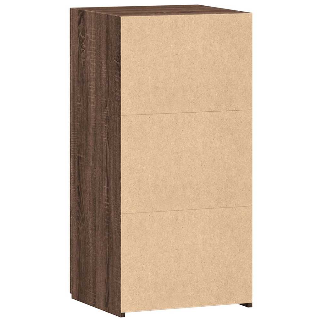 Aparador 45x42,5x93 cm derivados de madeira carvalho castanho