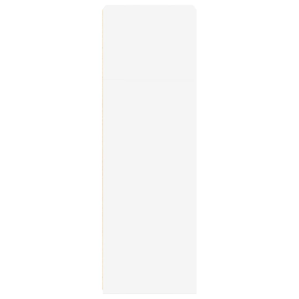 Armário alto 45x41x124 cm derivados de madeira branco