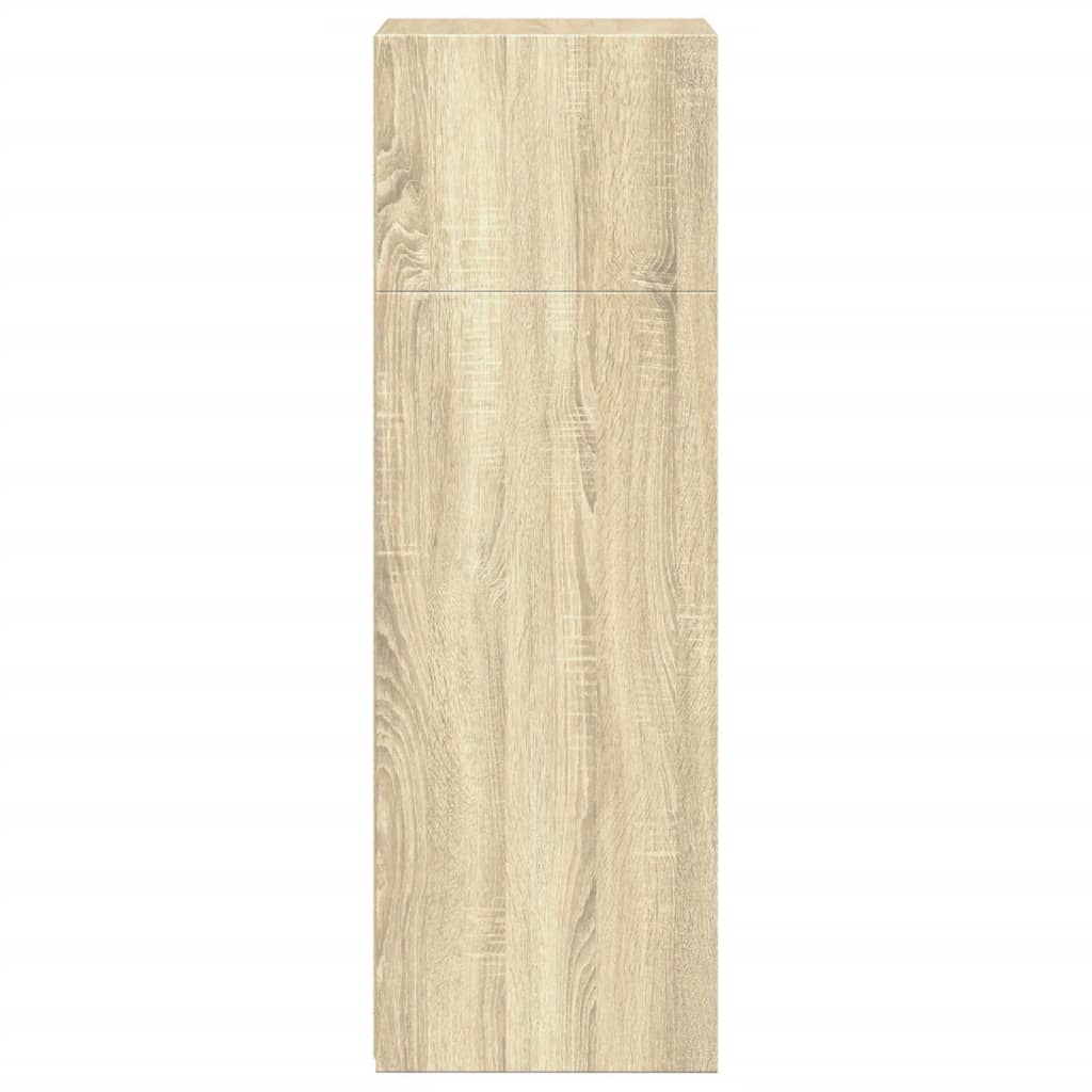 Armário alto 45x41x124 cm derivados de madeira carvalho sonoma