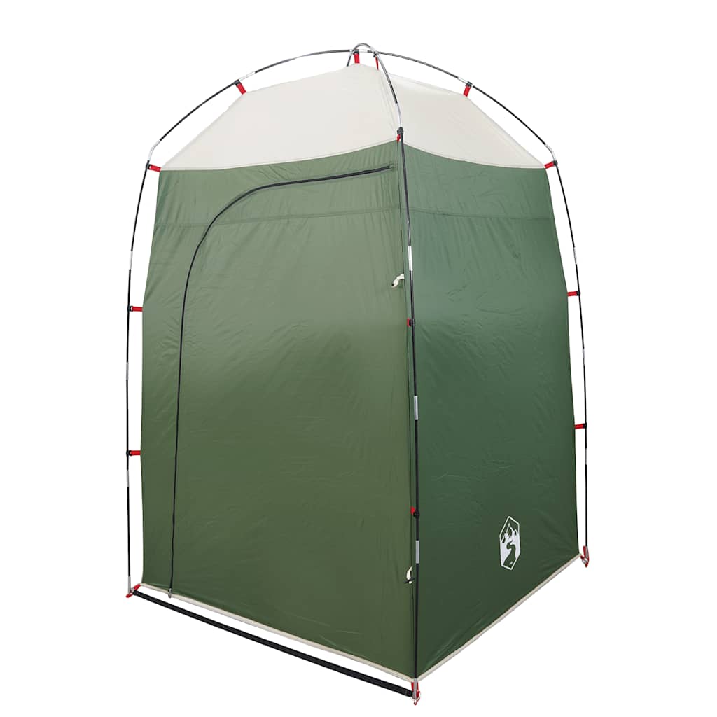 Tenda para duche impermeável verde