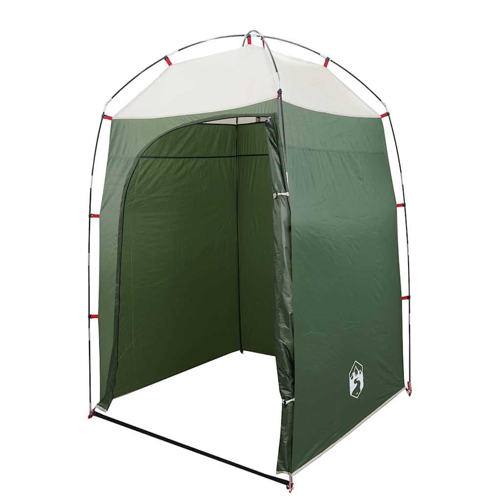 Tenda para duche impermeável verde