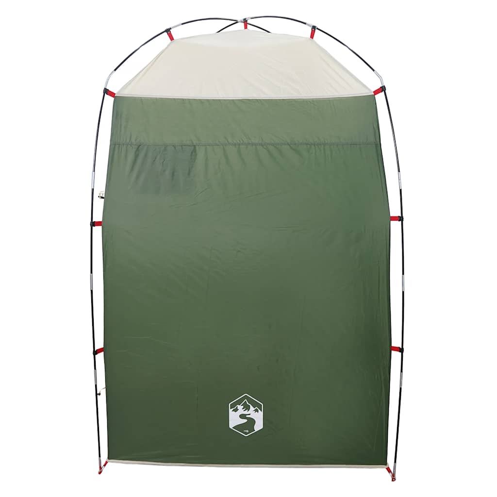Tenda para duche impermeável verde