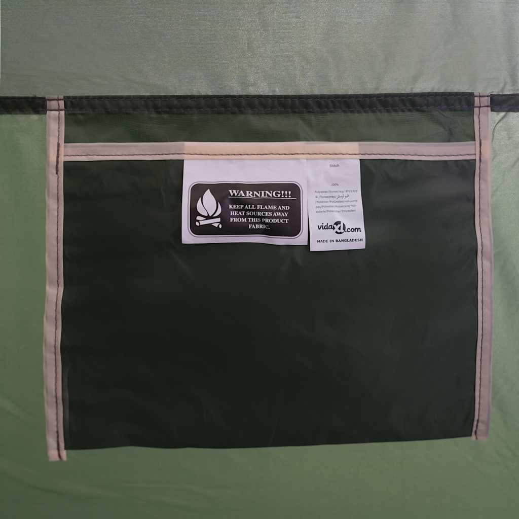 Tenda para duche impermeável verde