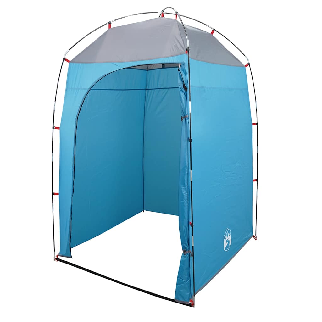 Tenda para duche impermeável azul