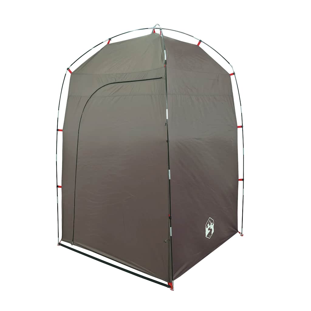 Tenda para duche impermeável castanho