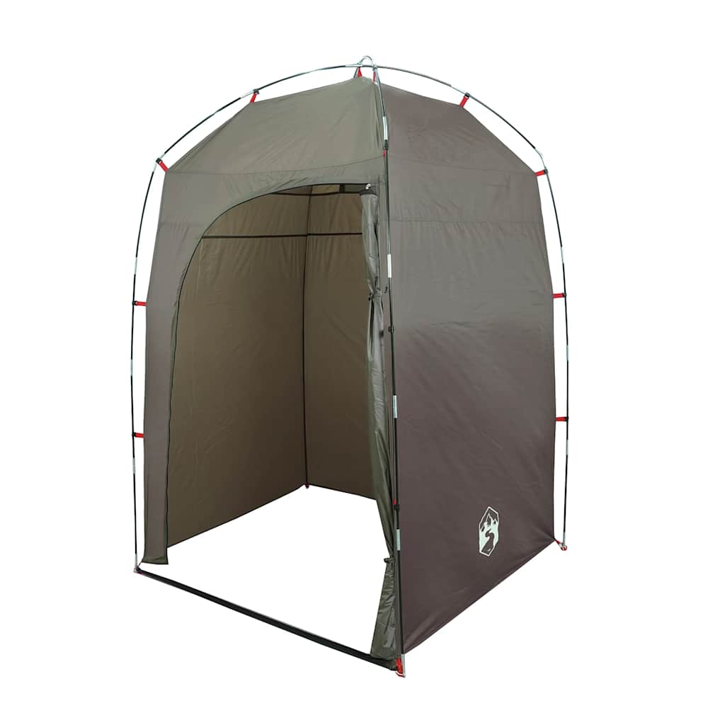 Tenda para duche impermeável castanho