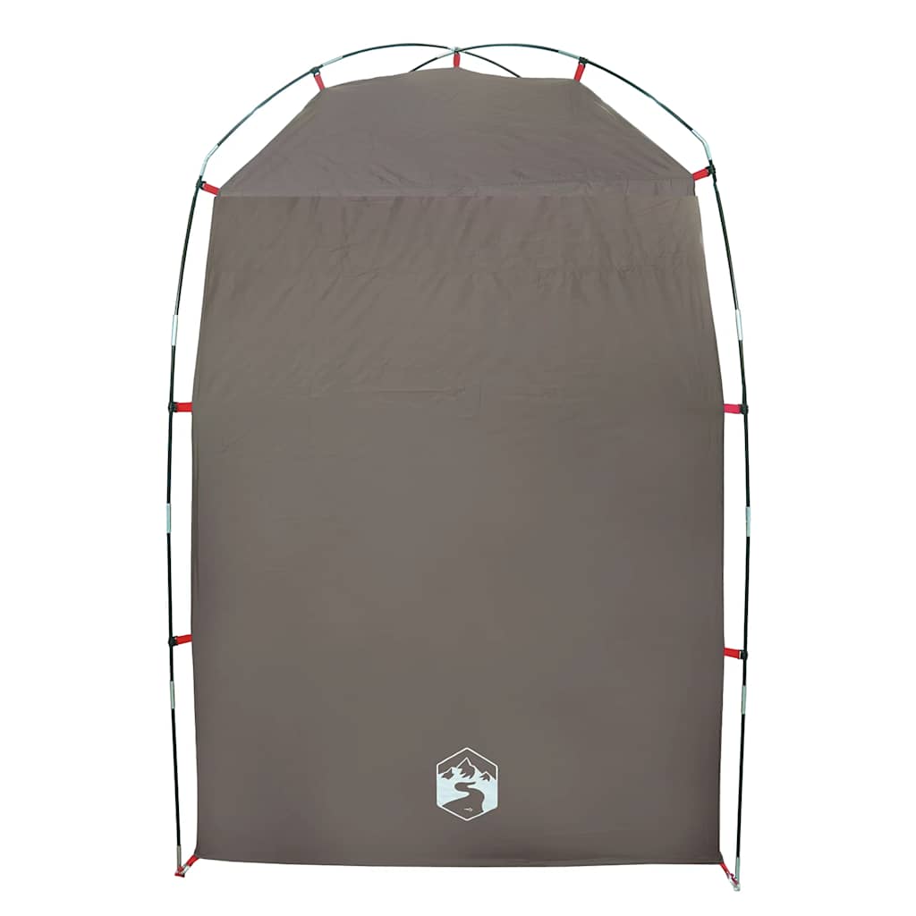 Tenda para duche impermeável castanho