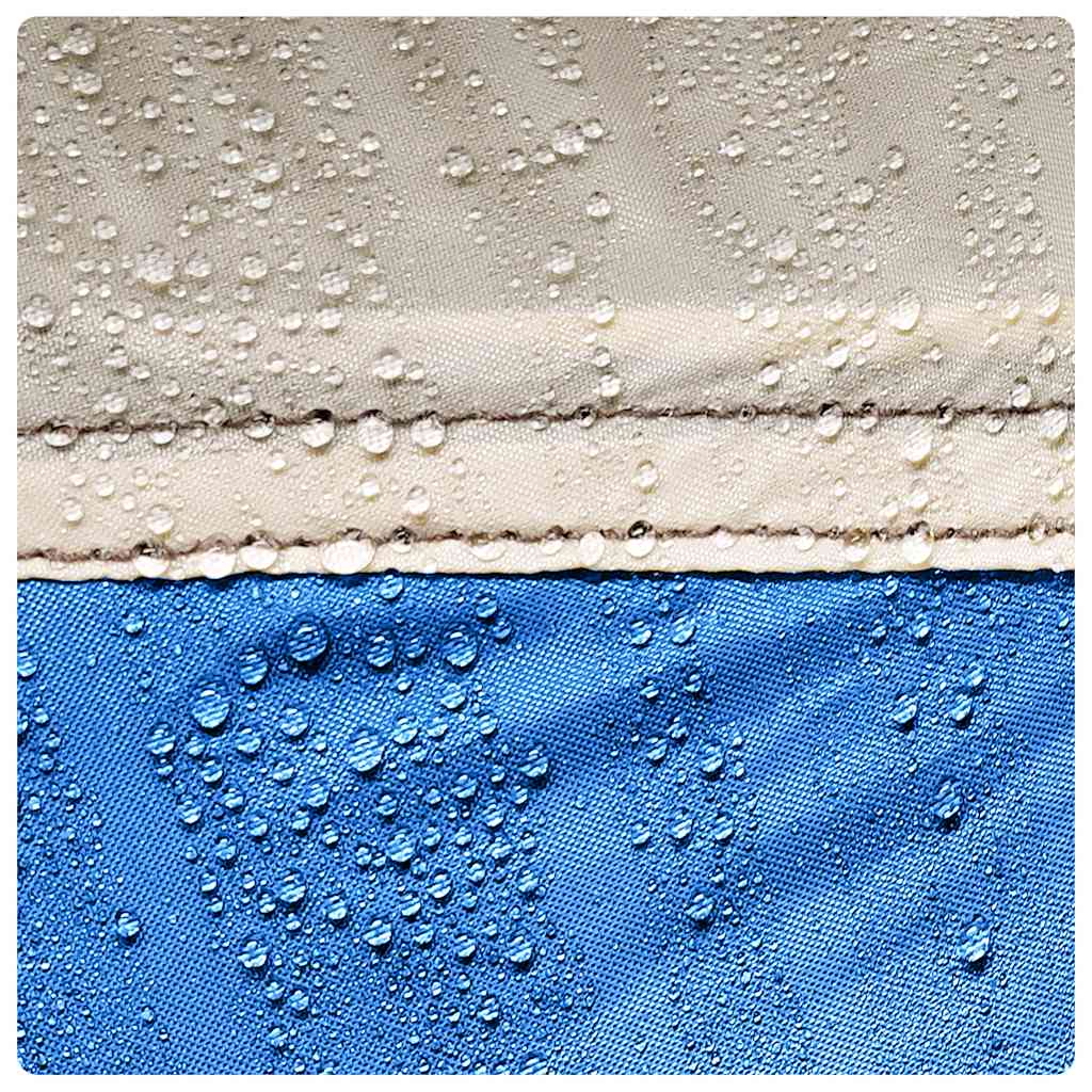 Tenda de praia 3 Pessoas impermeável azul ciano