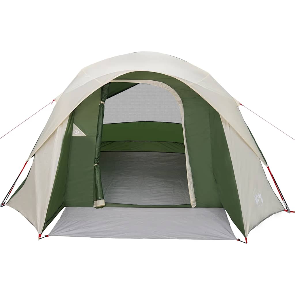 Tenda de campismo cabana para 4 pessoas impermeável verde