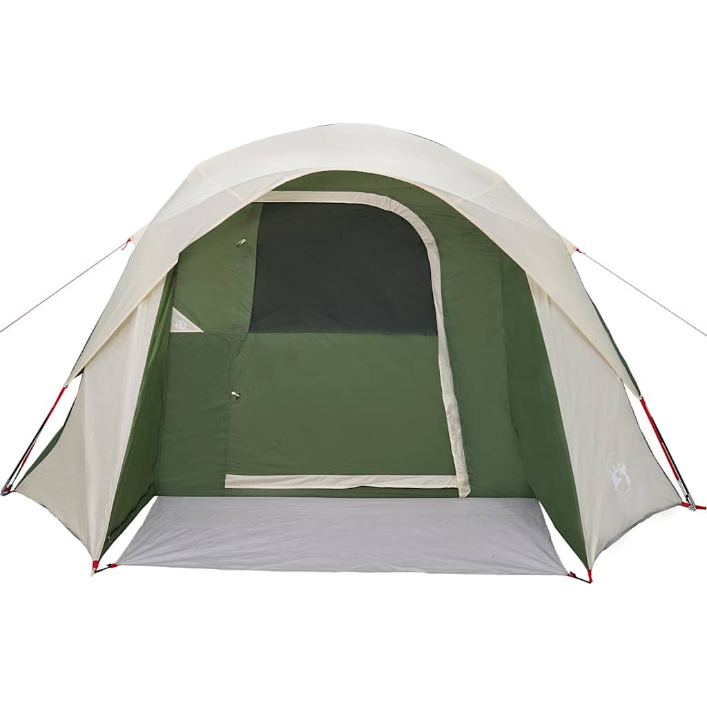Tenda de campismo cabana para 4 pessoas impermeável verde