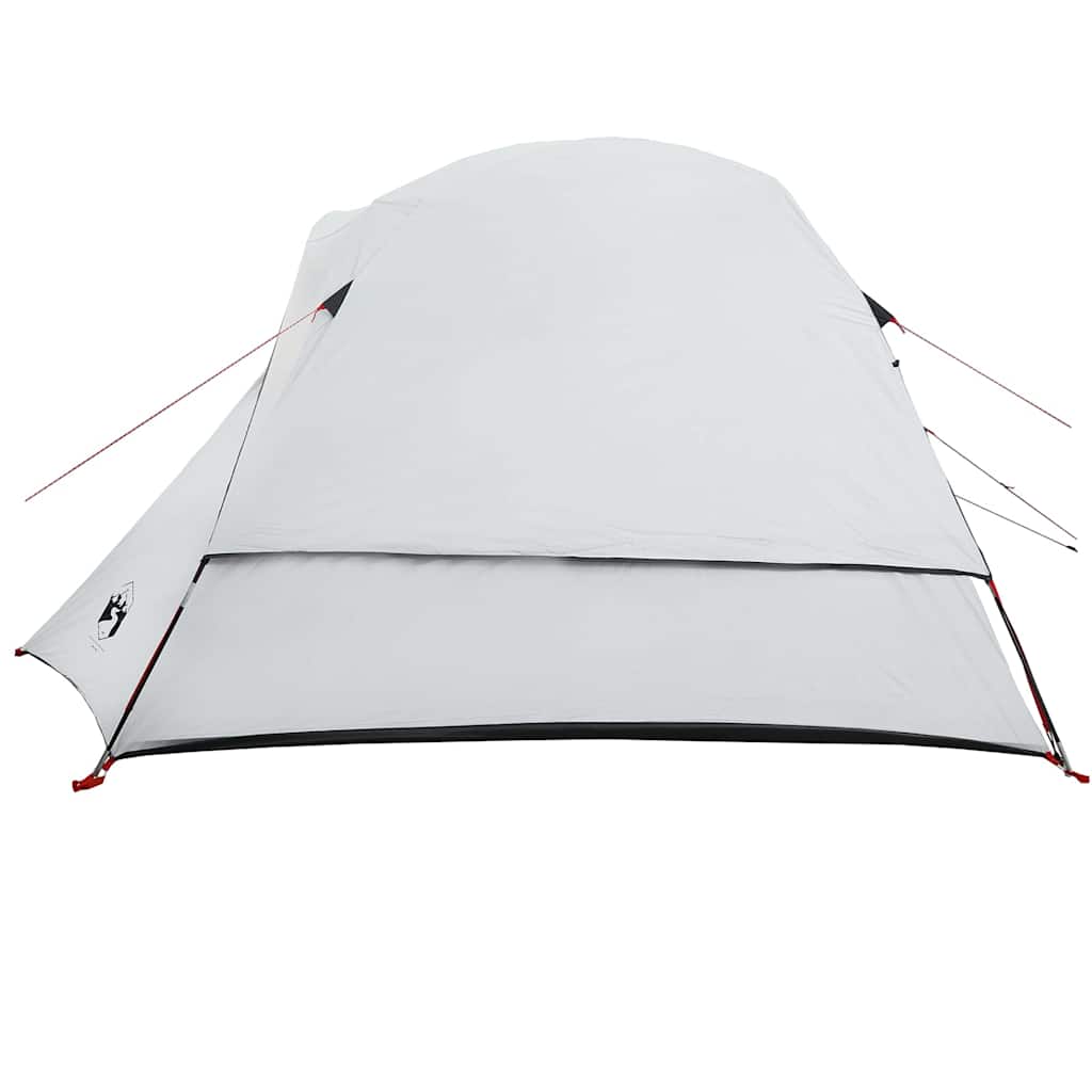 Tenda de campismo cabana p/ 4 pessoas opaca impermeável branco