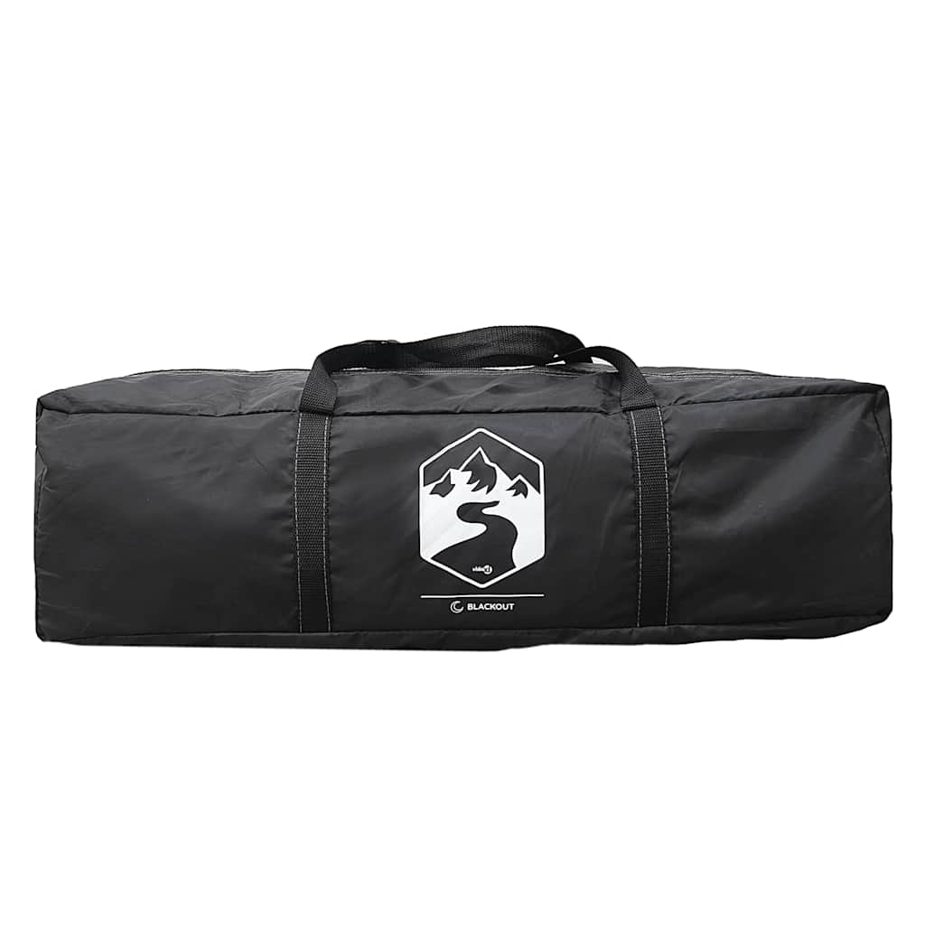 Tenda de campismo cabana p/ 4 pessoas opaca impermeável branco