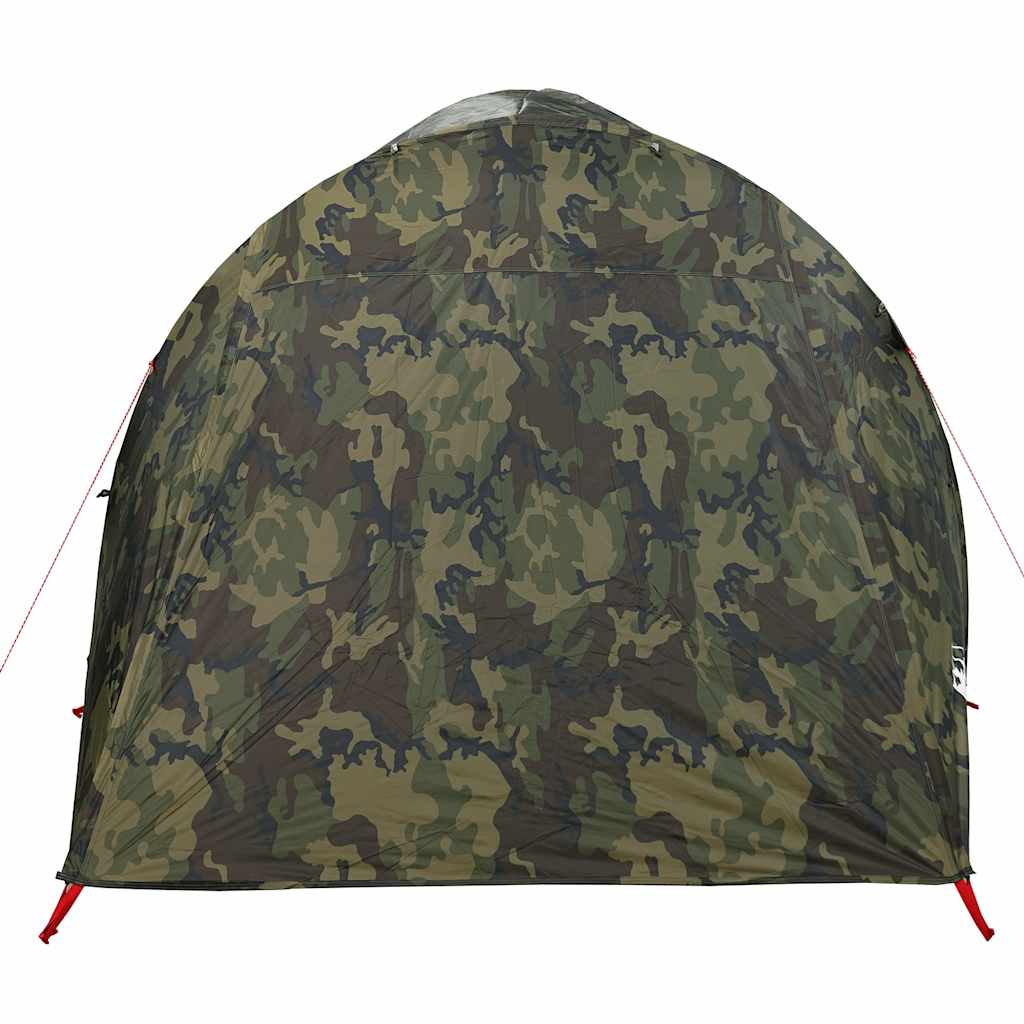 Tenda familiar túnel para 6 pessoas impermeável camuflagem