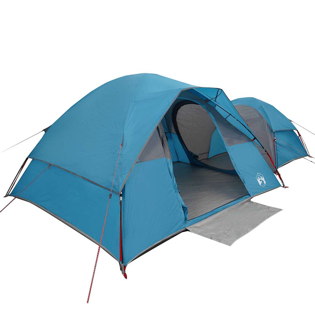 Tenda de campismo para 5 pessoas tecido impermeável azul