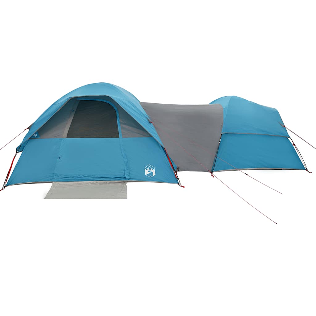 Tenda de campismo para 5 pessoas tecido impermeável azul