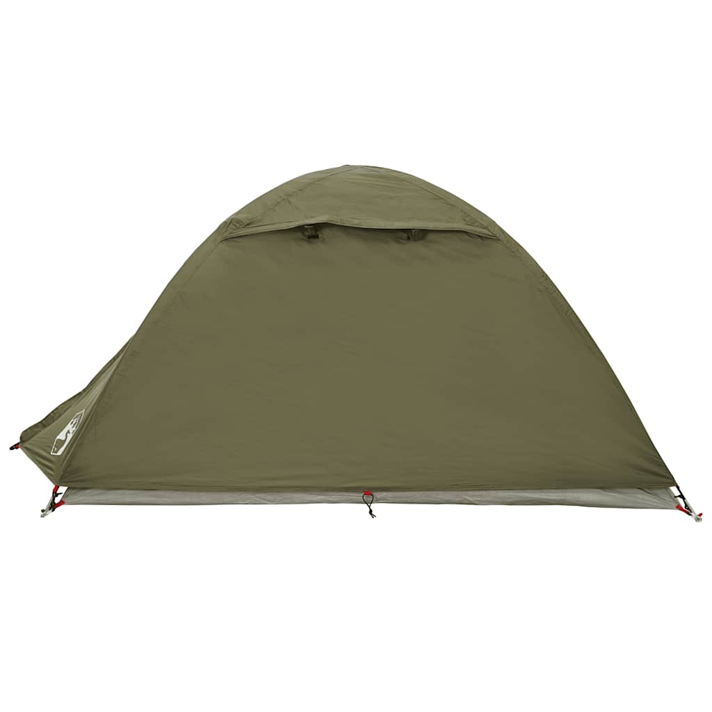 Tenda campismo cúpula p/ 2 pessoas impermeável verde azeitona