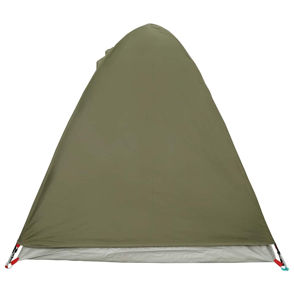Tenda campismo cúpula p/ 2 pessoas impermeável verde azeitona