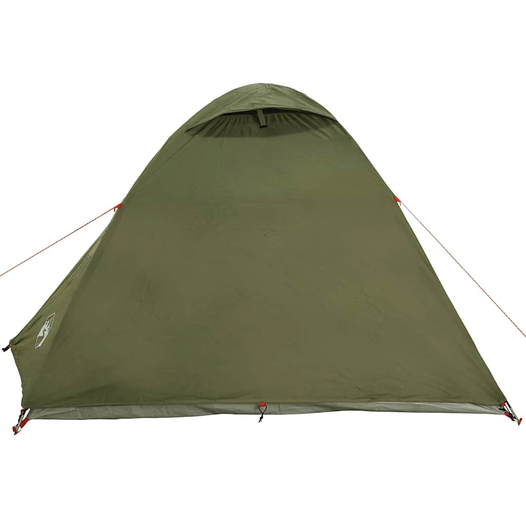 Tenda campismo cúpula p/ 3 pessoas impermeável verde azeitona