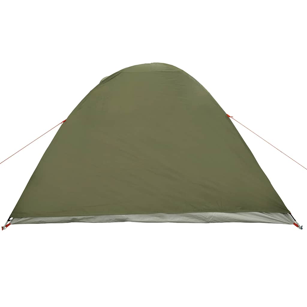 Tenda campismo cúpula p/ 3 pessoas impermeável verde azeitona