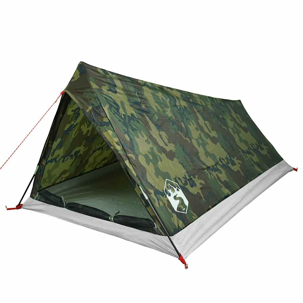 Tenda para campismo para 2 pessoas impermeável camuflagem