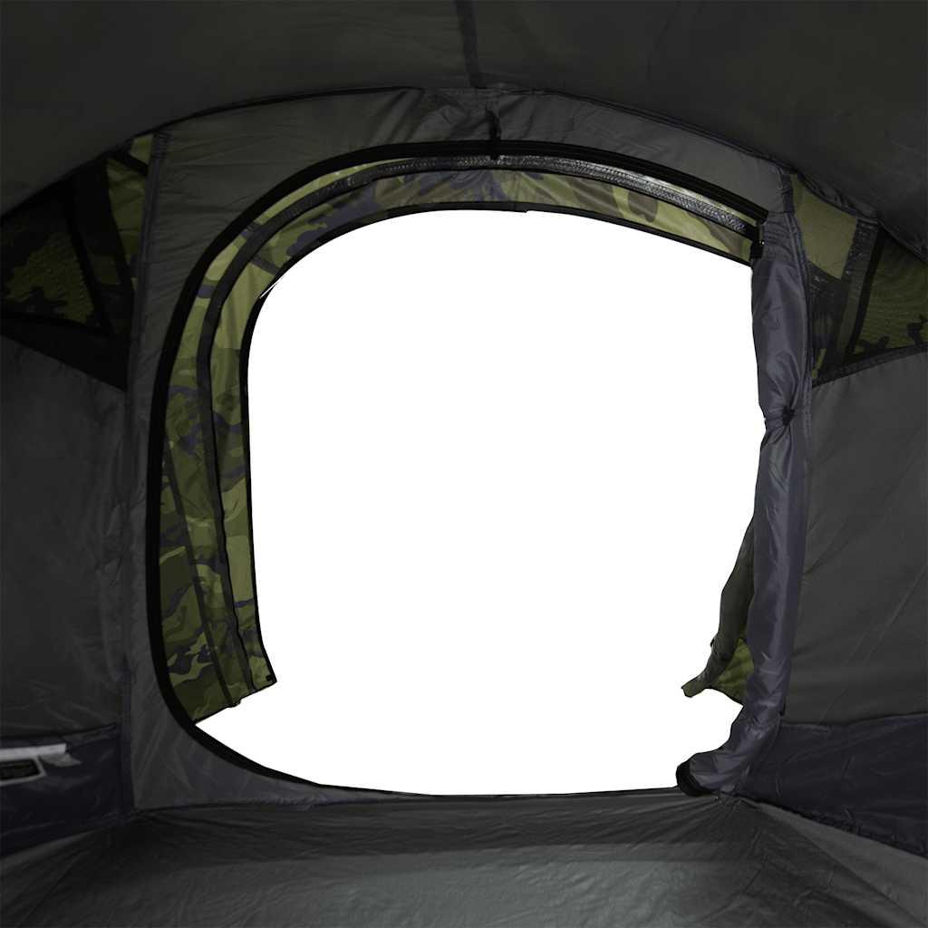 Tenda de campismo túnel para 3 pessoas impermeável camuflado