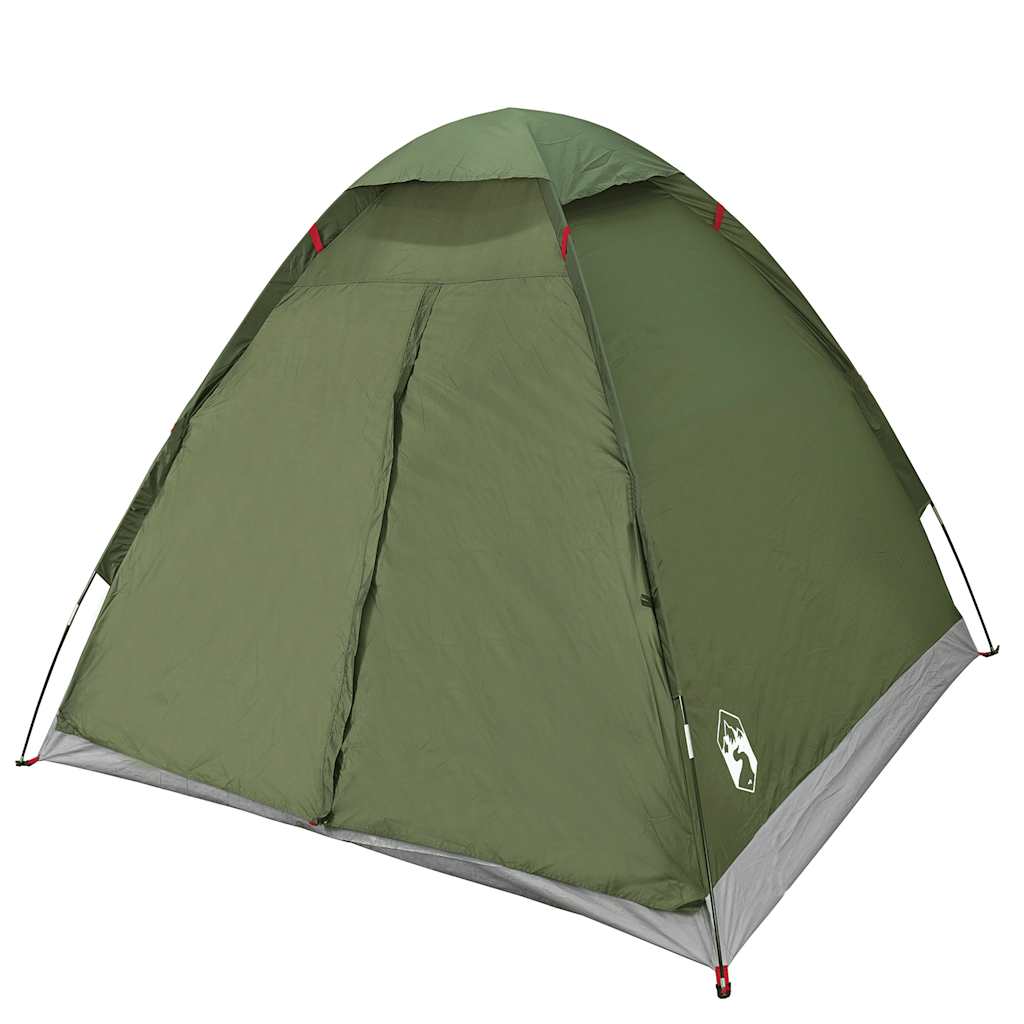 Tenda campismo cúpula p/ 2 pessoas impermeável verde azeitona