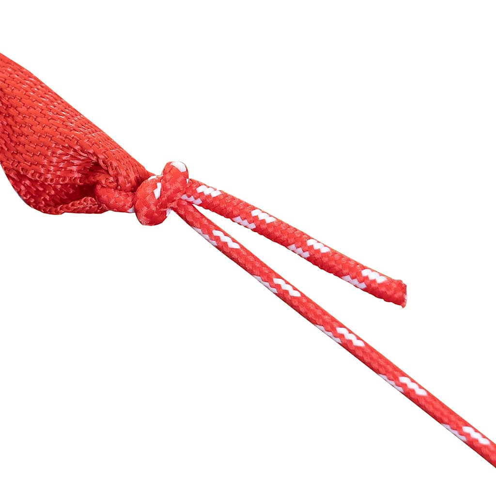 Corta-vento de campismo 344x120 cm impermeável cinza/laranja